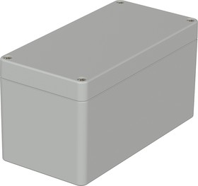 Фото 1/2 02231094, Euromas Series Light Grey Polycarbonate V0 Enclosure, IP66, IK07, Light Grey Lid, 160 x 80 x 85mm