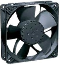 4312N/19N, Axial Fan DC Ball 119x119x32mm 12V 2700min sup -1 /sup  187m³/h 3-Pin Stranded Wire