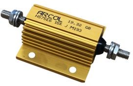 HS75 8R F, Wirewound Resistor 75W, 8Ohm, 1%