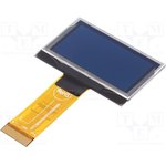 DEP 128064I-Y, Дисплей OLED, графический, 1,5", 128x64, Разм 42,04x27,22x1,45мм