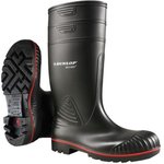 Acifort A442031 Black size 42, Steel Toe Unisex Safety Boots, UK 9