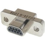 M83513/01-CN, D-Sub MIL Spec Connectors SLDRCUP/SLASH CONN PIN/MET SHLL 21CNT
