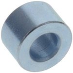 1218-25-S-12, Spacer Round 6.4mm-ID 12.7mm-OD Steel Zinc Clear Chromate