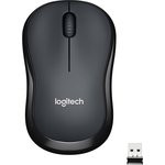 Мышь Logitech Silent M221, оптическая, беспроводная, USB ...