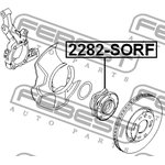 2282-SORF, 2282-SORF_к-кт подшипника ступицы! \ Hyundai Santa Fe (Cm) 2006-2012