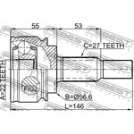 2410-KANII, External C-ct\ Renault Kangoo 1.6/1.5D 08