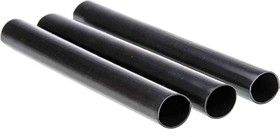 Фото 1/2 F6214 BK072, Adhesive Lined Heat Shrink Tubing, Black 101.6mm Sleeve Dia. x 152mm Length 5.6:1 Ratio, FIT-621 Series