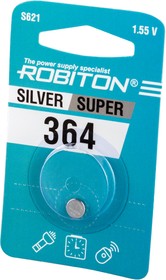 ROBITON SUPER R-364-BL1 364 (SR621SW) BL1, Элемент питания