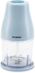 Измельчитель электрический Hyundai HYC-P3118 0.8л. 300Вт голубой/синий