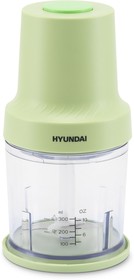 Измельчитель электрический Hyundai HYC-P3128 0.8л. 350Вт салатовый/белый