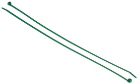 Фото 1/4 111-05402 T50L-PA66-GN, Cable Tie, 390mm x 4.6 mm, Green Polyamide 6.6 (PA66), Pk-100