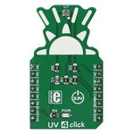 MIKROE-2989, UV 4 Click Ultraviolet Light Sensor Module 3.3V