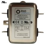 RND 165-00142, EMI Filter 3A 250VAC 1.8mH