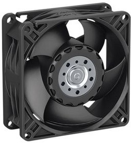 8314N/2N, Axial Fan DC Ball 80x80x32mm 24V 4300min sup -1 /sup  55m³/h 3-Pin Stranded Wire