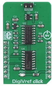 MIKROE-3334, MCP1541 Voltage Reference Click Board