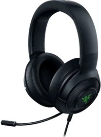 Фото 1/6 Наушники с микрофоном Razer Kraken X Essential черный 1.3м мониторные оголовье (RZ04-02950100-R3C1)