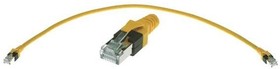 Фото 1/2 09 47 474 7105, Industrial Ethernet Cable, PUR, 1Gbps, CAT6, RJ45 Plug / RJ45 Plug, 600mm