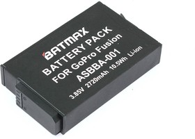 Аккумуляторная батарея для видеокамеры Gopro Fusion (ASBBA-001) 3,8V 2720mAh