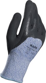 Фото 1/4 582 8, KRYTECH 582 Blue HPPE Cut Resistant Work Gloves, Size 8, Medium, Nitrile Coating