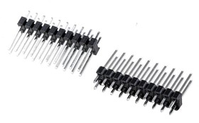 M20-9971046, Socket; pin strips; male; 2.54mm; PIN: 20; THT; on PCBs; tinned