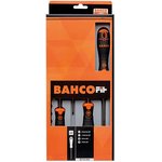 B219.004 Phillips; Slotted Screwdriver Set, 4-Piece