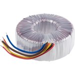 0500P1-2-040, 230V ac, 2 x 40V ac Toroidal Transformer, 500VA 2 Output