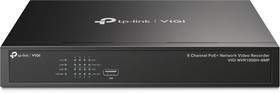 TL-VIGI NVR1008H-8MP, 8-канальный сетевой видеорегистратор PoE