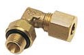 0199 14 17, 0199 Series Elbow Threaded Adaptor, G 3/8 Male to Push In 14 mm, Threaded-to-Tube Connection Style