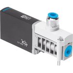 MHP3-MS1H-3/2G-QS-6, 3/2 Closed, Monostable Pneumatic Solenoid/Pilot-Operated ...