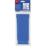 130-00004 TEXTIE 1M-PA66/PP-BU, Cable Tie, Hook and Loop, 1m x 13 mm ...