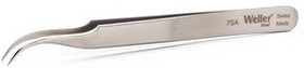 7SA, Tweezers Precision Stainless Steel Pointed / Bent 120mm