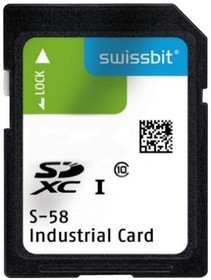 SFSD032GL1AM1MT- I-6F-21P-STD, Memory Cards Industrial SD Card, S-58, 32 GB, 3D PSLC Flash, -40C to +85C