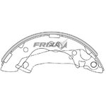 Колодки тормозные HYUNDAI Accent (ТАГАЗ) задние барабанные (4шт.) FRIXA