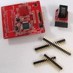 Фото 1/2 AC244035, PIC16F1939 Microcontroller Extension Board