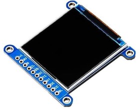 Фото 1/2 3787, Display Development Tools Adafruit 1.54 240x240 Wide Angle TFT LCD Display with MicroSD - ST7789 with EYESPI Connector
