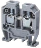 Фото 1/2 CMT4, Terminal Block Connector - 2 Position - Feed Through - Gray - 10 22 AWG