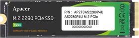 Фото 1/6 Твердотельный накопитель Apacer SSD AS2280P4U 1TB M.2 2280 PCIe Gen3x4, R3500/W3000 Mb/s, 3D NAND, MTBF 1.8M, NVMe, 760TBW, Retail, 5 years