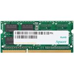 Оперативная память Apacer DDR3 4GB 1600MHz SO-DIMM (PC3-12800) CL11 1.5V ...