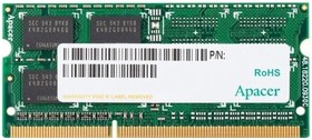 Фото 1/2 Оперативная память Apacer DDR3 4GB 1600MHz SO-DIMM (PC3-12800) CL11 1.5V (Retail) 512*8 3 years (AS04GFA60CATBGC/ DS.04G2K.KAM)