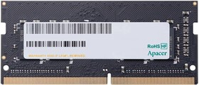 Фото 1/6 Оперативная память Apacer DDR4 8GB 3200MHz SO-DIMM (PC4-25600) CL22 1.2V (Retail) 1024*8 3 years (AS08GGB32CSYBGH/ ES.08G21.GSH)