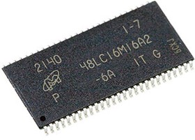 Фото 1/3 MT48LC16M16A2P-6AIT:GTR, микросхема памяти 54-TSOP II