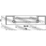 95GDS-39741111R, Сальник привода 39x74x11, TOYOTA CRESTA GX90,JZX9#,LX90,SX90 ...