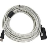Удлинитель VCOM (VUS7049-10M) USB2.0-repeater,& lt;Am-->Af> 10м