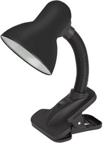 Настольный светильник на прищепке DL-2- 60W-E27, черный 1183166