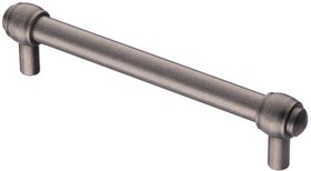 Ручка-скоба 128 мм, чернёный старинный цинк RS-111-128 BAZ