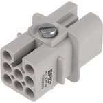 11253500, Heavy Duty Power Connector Insert, 10A, Female, H-D Series, 8 Contacts