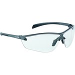 SILPPSI, SILIUM+ Anti-Mist UV Safety Glasses, Clear PC Lens, Vented