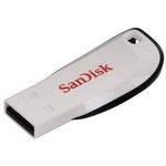 SDCZ50C-016G-B35W, Флеш накопитель 16GB SanDisk CZ50 Cruzer Blade, USB 2.0, White