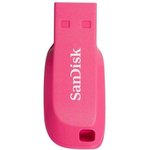 SDCZ50C-016G-B35PE, Флеш накопитель 16GB SanDisk CZ50 Cruzer Blade, USB 2.0, Pink