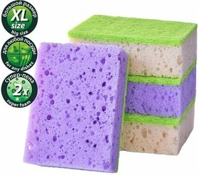 Фото 1/5 Губки для Посуды упак 10 шт 218352